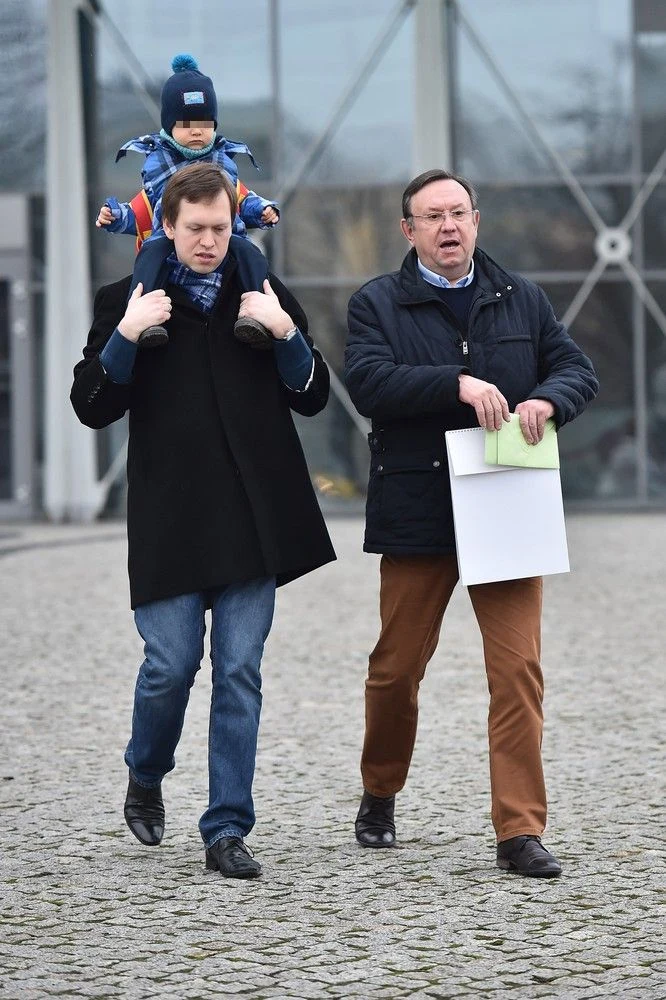 Zbigniew Buczkowski z synem i wnukiem Zbigniew Buczkowski z synem i wnukiem