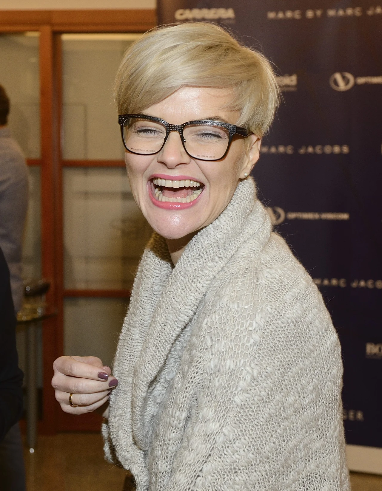 Monika Zamachowska śmieje się przez łzy Monika Zamachowska śmieje się przez łzy