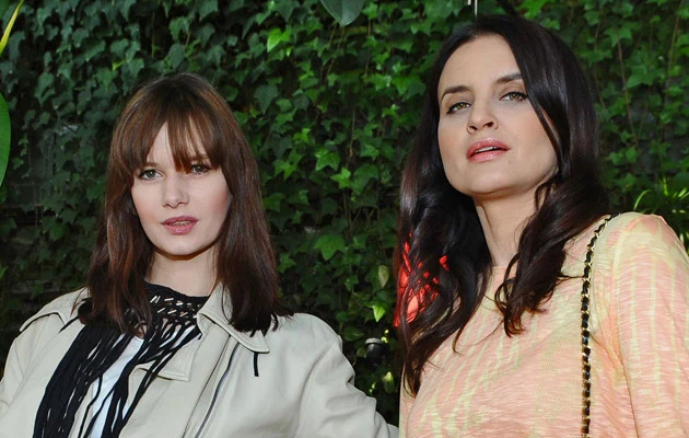 Karolina i Joanna prowadziły razem rubrykę modową w jednym z pism