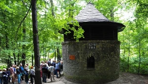 Tarnowskie Góry, Sztolnia Czarnego Pstrąga. Unikalny 600 metrowy fragment XIX wiecznej sztolni Fryderyk odwadniajacej tarnogórskie podziemia. Rozciąga się pomiędzy szybami Ewa i Sylwester