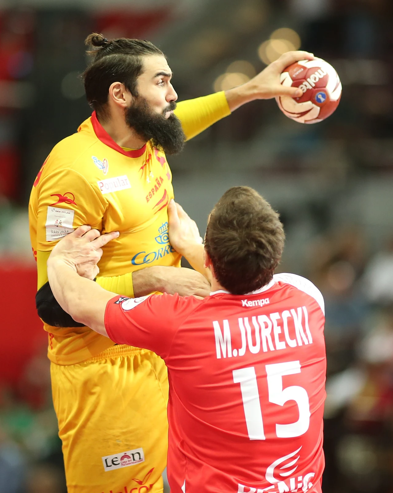 Polscy piłkarze ręczni walczyli z Hiszpanią o brąz MŚ w Katarze i wygrali po szalonym boju z dogrywką 29-28! Emocje sięgały zenitu! Polscy piłkarze ręczni walczyli z Hiszpanią o brąz MŚ w Katarze i wygrali po szalonym boju z dogrywką 29-28! Emocje sięgały zenitu!