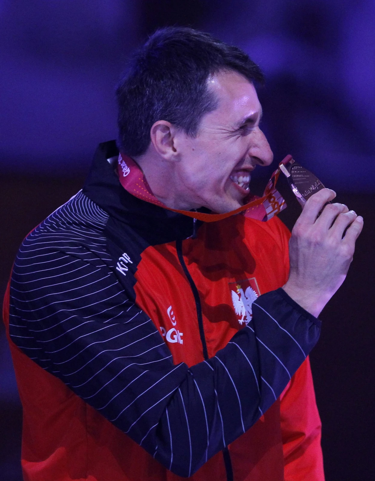 Podczas efektownej ceremonii polscy piłkarze ręczni odebrali brązowe medale mistrzostw świata w Katarze Podczas efektownej ceremonii polscy piłkarze ręczni odebrali brązowe medale mistrzostw świata w Katarze