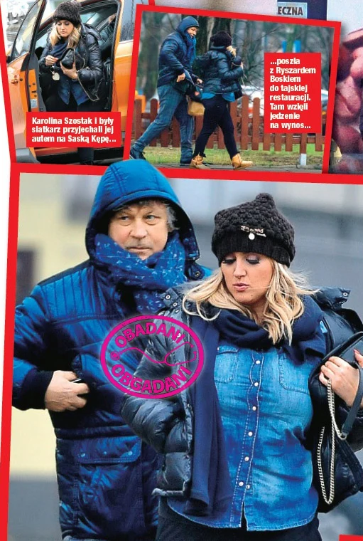 Karolina Szostak i Ryszard Bosek Karolina Szostak i Ryszard Bosek