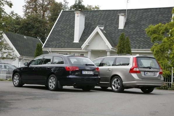 Audi A6 i Volvo V70 Audi A6 i Volvo V70