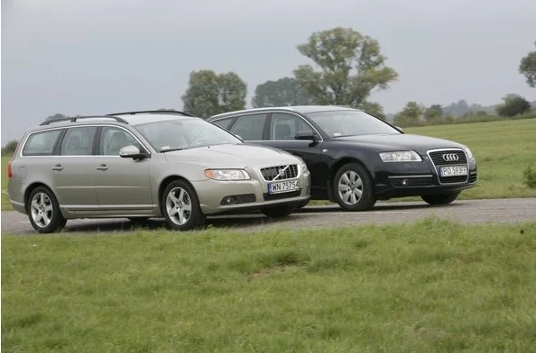 Volvo V70 i Audi A6 Volvo V70 i Audi A6