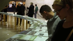 Wernisaż wystawy prac uczestników I etapu międzynarodowego konkursu na koncepcję upamiętnienia Polaków ratujących Żydów podczas okupacji niemieckiej "Ratującym-Ocaleni"