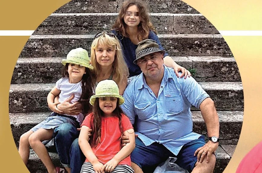 Katarzyna Tlałka z rodziną (Źródło: Życie na Gorąco)
