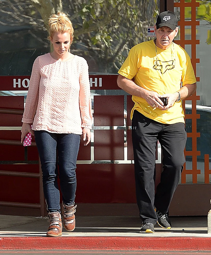 Britney Spears z ojcem Britney Spears z ojcem