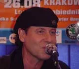 Klaus Meine na konferencji prasowej w Krakowie