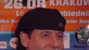 Klaus Meine na konferencji prasowej w Krakowie