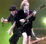 Brian Johnson i Angus Young Brian Johnson i Angus Young
