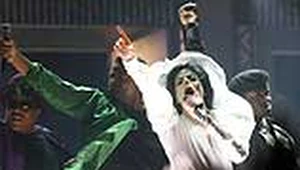 Michael Jackson ze swoimi braćmi podczas koncertu w Nowym Jorku