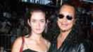 Kirk Hammett z żoną Lani