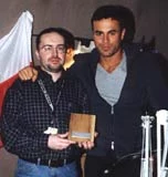 Marcin Jędrych i Enrique Iglesias Marcin Jędrych i Enrique Iglesias