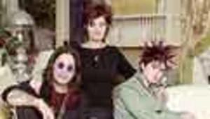Państwo Osbourne'owie z dziećmi