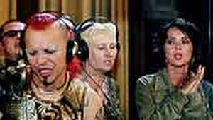 Podczas nagrania piosenki "Pomóż mi", (fot. Dawid Olczak)