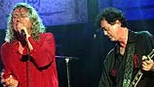 Robert Plant i Jimmy Page na scenie