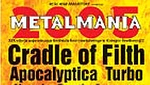 Plakat reklamujący "Metalmanię"