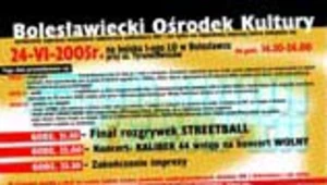Plakat reklamujący imprezę
