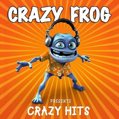 Crazy Frog na okładce "Crazy Hits"