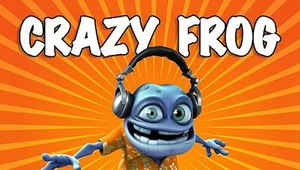 Crazy Frog na okładce "Crazy Hits"