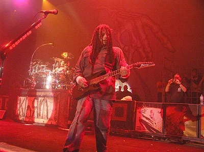 Munky (Korn) popisał się znakomitym solem gitarowym