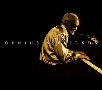 Ray Charles na okładce płyty "Genius And Friends"