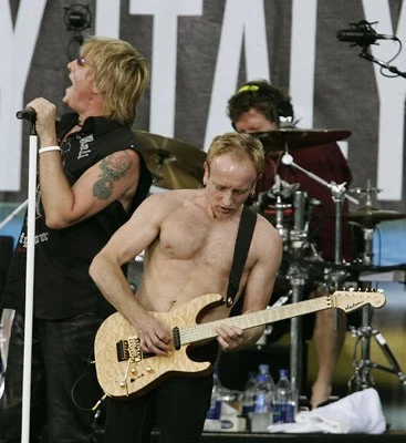 Joe Elliott i Phil Allen (Def Leppard) Joe Elliott i Phil Allen (Def Leppard)