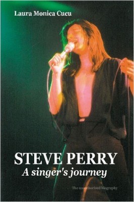 Steve Perry na okładce swojej biografii