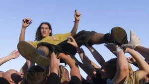 Zabawa pod sceną w Jarocinie - fot. Grzegorz Dembiński