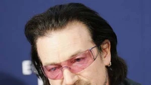Bono (U2) jeszcze bez kapelusza