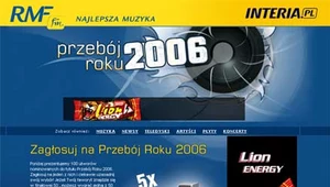 Zagłosuj na Przebój Roku 2006!