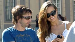 James Blunt i Petra Nemcova