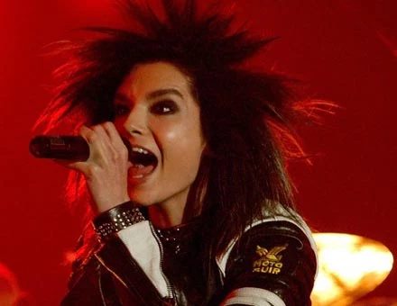 Bill Kaulitz podczas koncertu Tokio Hotel w Warszawie fot. Prus Bill Kaulitz podczas koncertu Tokio Hotel w Warszawie fot. Prus