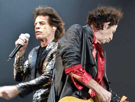 Mick Jagger i Keith Richards