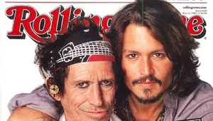 Keith Richards i Johnny Depp na okładce "Rolling Stone'a"