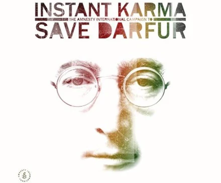 Okładka płyty "Instant Karma" Okładka płyty "Instant Karma"