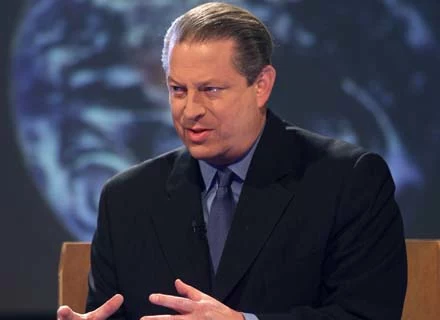 Al Gore nagłaśnia problem globalnego ocieplenia - fot. MJ Kim