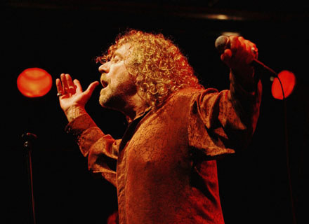 Robert Plant (Led Zeppelin) - fot. Jim Dyson