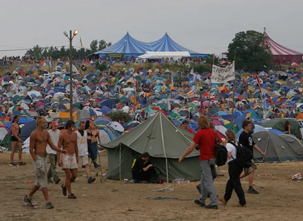 Już wkrótce pole namiotowe się zapełni