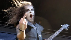 Nergal (Behemoth) na Ozzfest - fot. Tim Mosenfelder