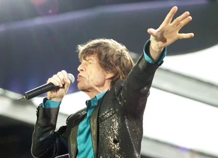 Mick Jagger (The Rolling Stones) na Służewcu - fot. Maciej Nabrdalik