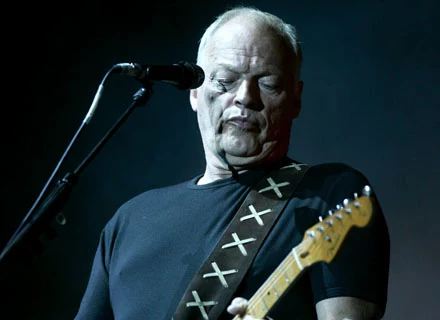 David Gilmour w akcji