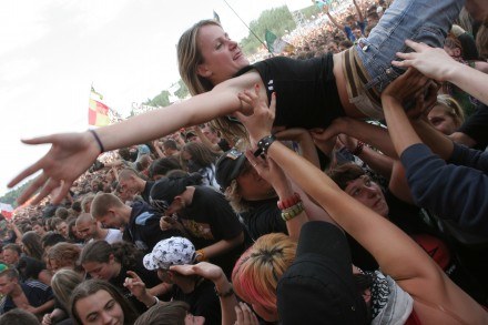 Tak się bawiono na Przystanku Woodstock 2007 fot. Tomasz Przewrocki