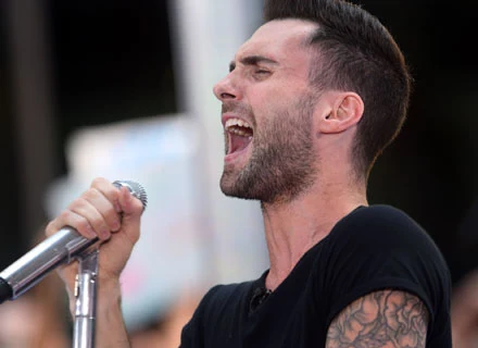 Adam Levine (Maroon 5) - fot. Scott Gries