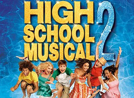 Okładka ścieżki dźwiękowej "High School Musical 2"