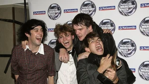 The Klaxons z nagrodą Mercury - fot. Dave Hogan