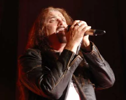 James LaBrie (Dream Theater) w "Spodku" - fot. Michał Zabrzeski James LaBrie (Dream Theater) w "Spodku" - fot. Michał Zabrzeski