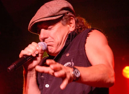 Brian Johnson (AC/DC) - fot. Bobby Bank Brian Johnson (AC/DC) - fot. Bobby Bank
