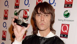 Ian Brown i jego "Q Award" fot. Dave M. Benett